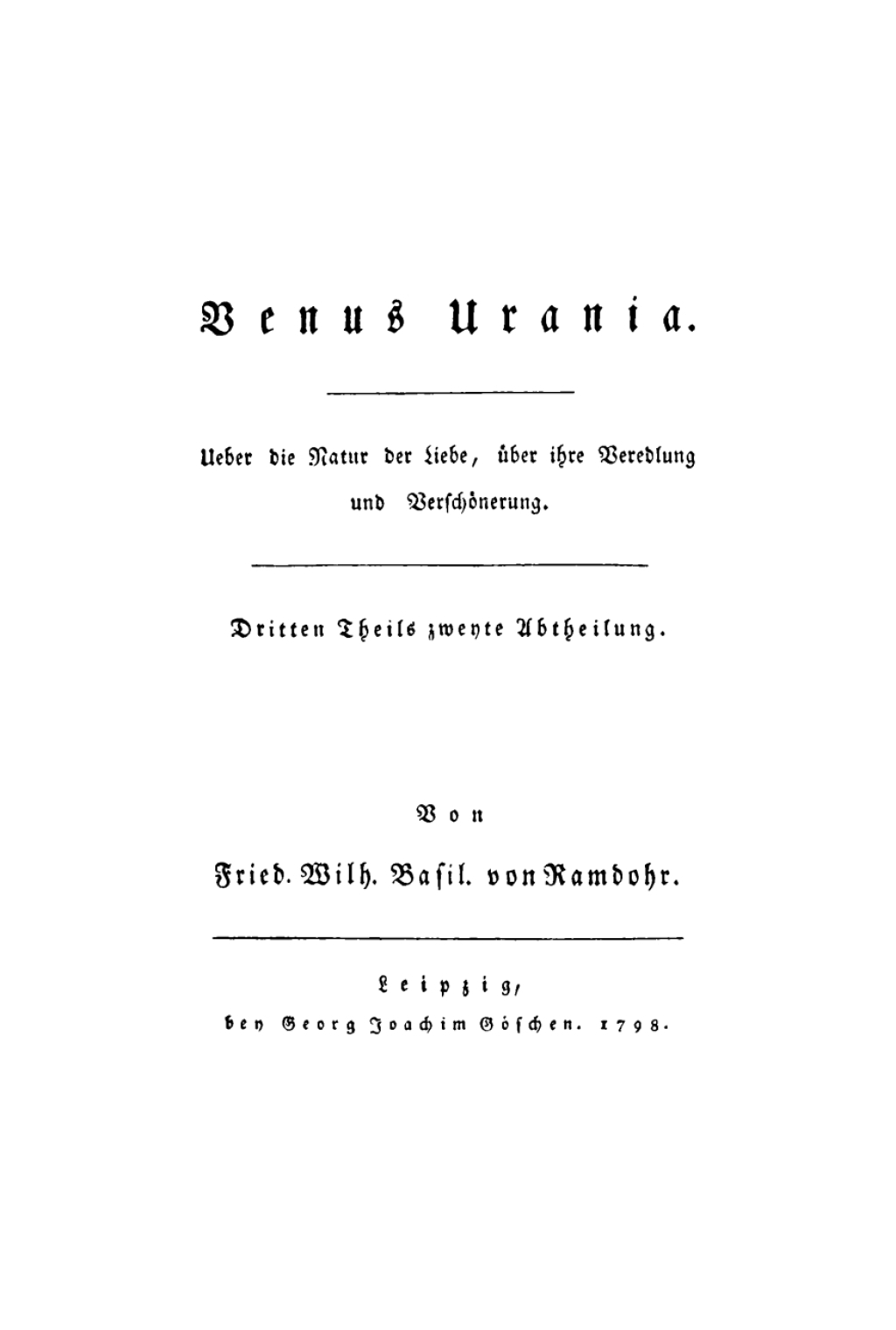 [Neuere Geschichte der Geschlechtsverbindung und Liebe] 1st Edition â€“ PDF/EPUB Version Downloadable